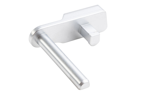 5KU KJ Shadow 2 / TS2 Airsoft Slide Stop (Type 1) - Silver