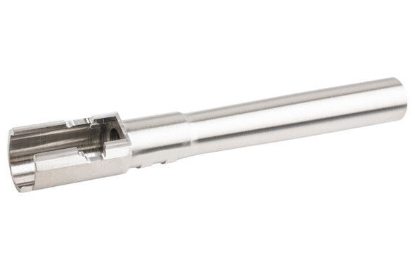 5KU KJ Shadow 2 Airsoft Stainless Outer Barrel - Silver