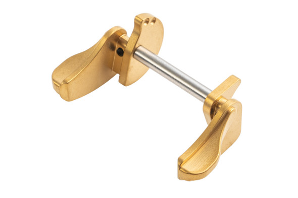 5KU SIG Sauer P320 M17, M18, XCarry GBB Stainless Steel Safety - Gold