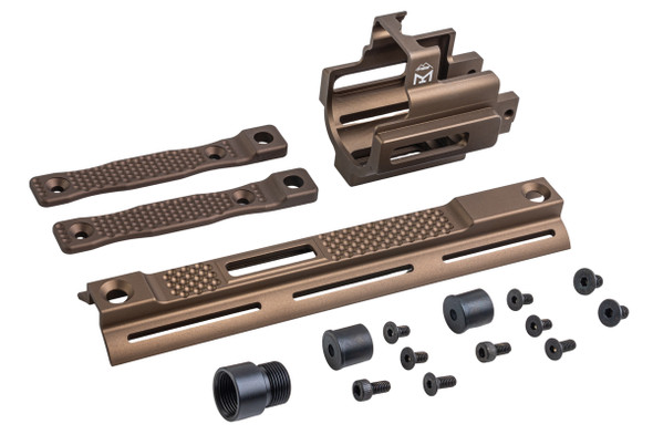 Airsoft Artisan Toyko Marui SCAR Series PM Style Scar M-Lok Front Set Kit - DE