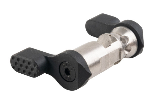 Revanchist Airsoft Tokyo Marui MWS GBBR 45 Degree Ambidextrous Selector (Stainless Steel, Type C , BK)