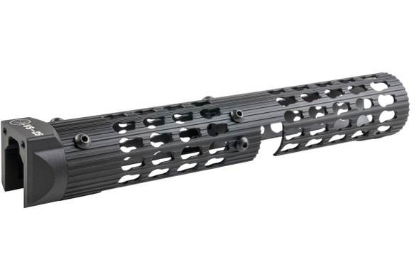 5KU VS-25 Aluminum AK-105 Tubular Handguard for CYMA AK AEG Airsoft Series - BK