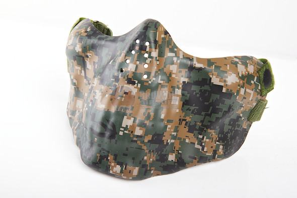 TMC Nylon Half Face Airsoft Mask (WL Marpat )