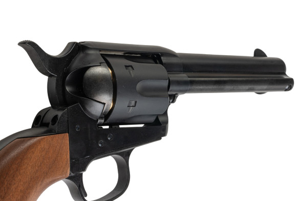 Marushin SAA .45 1st Gen. Late Civillian Gas Revolver (4.75 inch, Matt Black w/ Wood Grip)