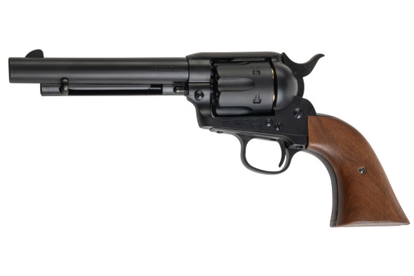 Marushin SAA .45 1st Gen. Late Artillary Gas Revolver (5.5 inch, Matt Black w/ Wood Grip)