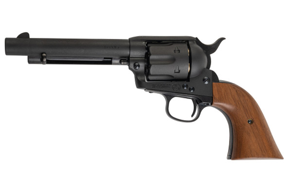 Marushin SAA .45 1st Gen. Late Artillary Gas Revolver (5.5 inch, Black Heavy Weight w/ Wood Grip)