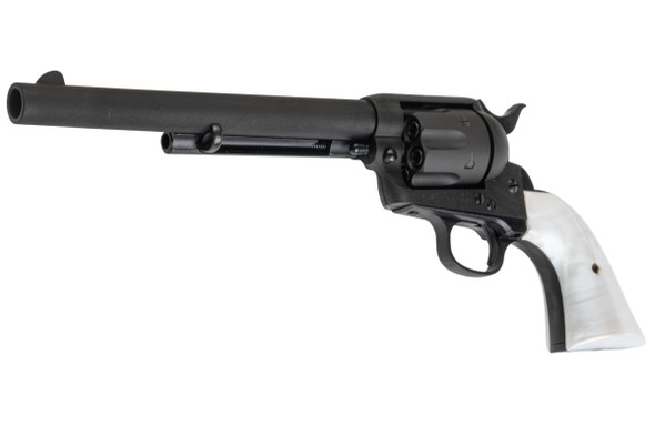 Marushin SAA .45 1st Gen. Late Cavalry Gas Revolver (7.5 inch, Black Heavy Weight w/ Pearl Grip)