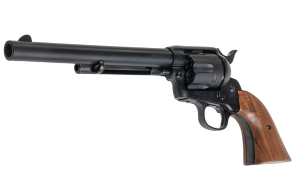 Marushin SAA .45 1st Gen. Late Cavalry Gas Revolver (7.5 inch, Matt Black w/ Wood Grip)