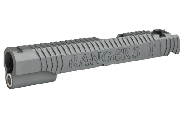 Gunsmith Bros Infinity Rangers Single Slide for Tokyo Marui Hi-Capa GBB Pistol - Grey