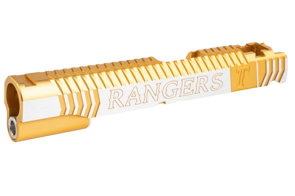 Gunsmith Bros Infinity Rangers Single Slide for Tokyo Marui Hi-Capa GBB Pistol - Gold 2 Tone