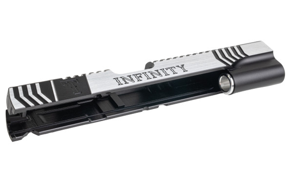 Gunsmith Bros Infinity Rangers Single Slide for Tokyo Marui Hi-Capa GBB Pistol - Black 2 Tone