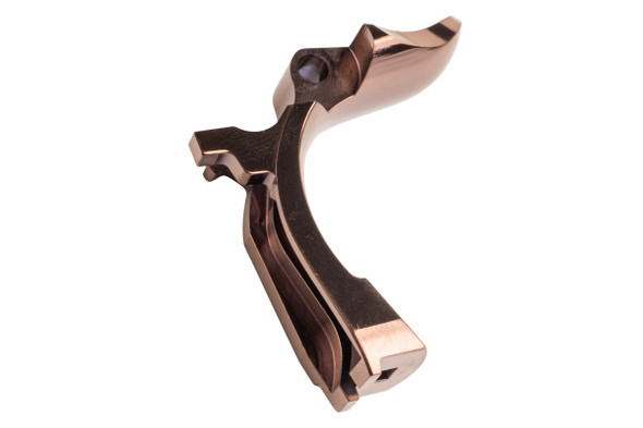 5KU Tokyo Marui Hi Capa GBB Stainless Grip Safety (Type A) - Brown