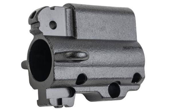CYMA CGS Tokyo Marui MWS GBBR Airsoft 416D Style Steel Gas Block - Black