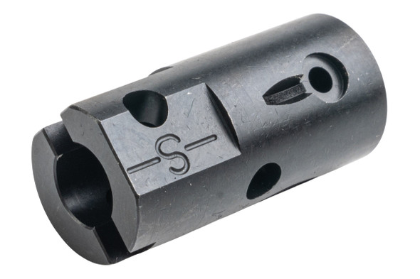 CYMA CGS Tokyo Marui MWS GBBR Airsoft 416A5 Style Steel Gas Block - Black