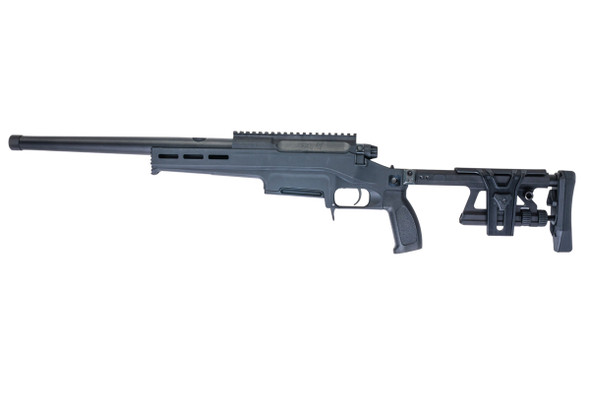 Silverback TAC 41 L Airsoft Bolt Action Rifle, Lite Chassis & Aluminum Stock (Sport Version, Black)