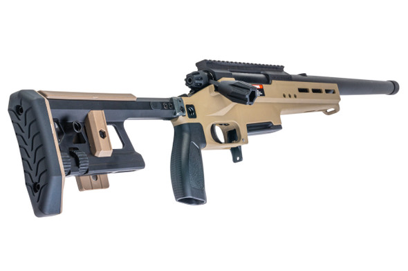 Silverback TAC 41 L Airsoft Bolt Action Rifle, Lite Chassis & Aluminum Stock (Sport Version, FDE)