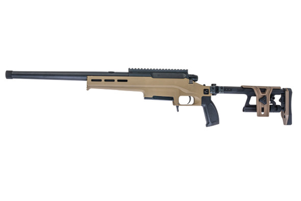 Silverback TAC 41 L Airsoft Bolt Action Rifle, Lite Chassis & Aluminum Stock (FDE)