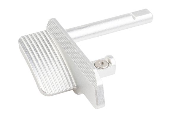 5KU KJ Works Shadow 2 / TS2 GBB Thumb Rest Slide Stop (CNC Aluminum) - Silver