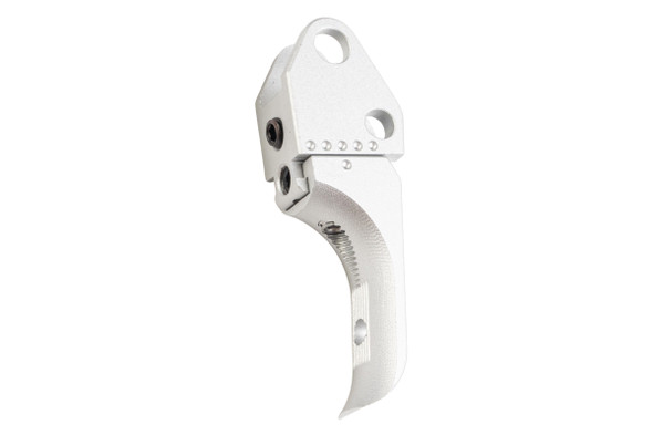 5KU KJ Works Shadow 2 / TS2 GBB Adjustable Trigger (CNC Aluminum) - Silver