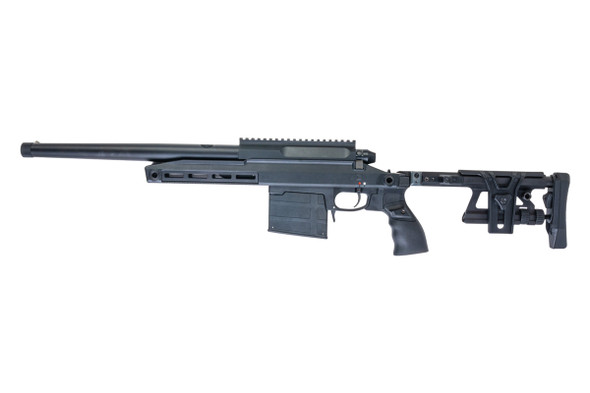 Silverback TAC 41 A2 Airsoft Bolt Action Rifle, Aluminum Chassis & Aluminum Stock (Black)