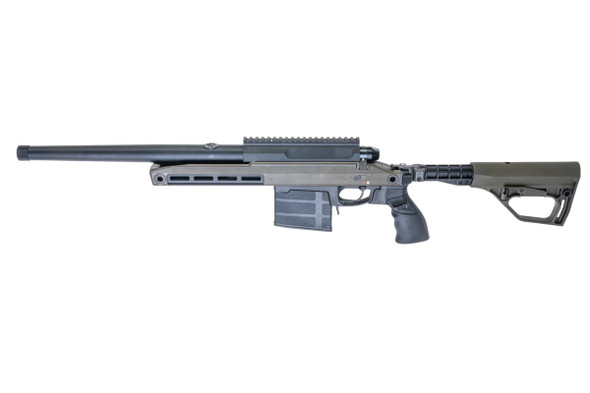Silverback TAC 41 A2B Airsoft Bolt Action Rifle, Aluminum Chassis & Buffer Stock (OD)