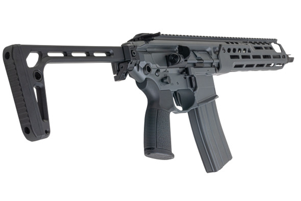Salvo Precision MWS Spear LT 5.56 GBB Airsoft - 11.5 inch (No Marking) - Grey (Stainless Steel Bolt)