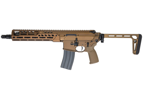 Salvo Precision MWS Spear LT 5.56 GBB Airsoft - 11.5 inch (No Marking) - DE (Stainless Steel Bolt)