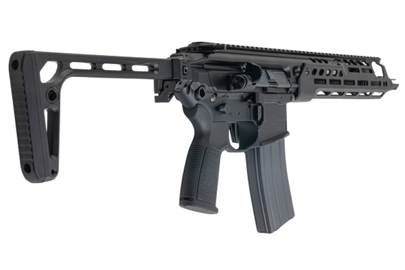 Salvo Precision MWS Spear LT 5.56 GBB Airsoft - 11.5 inch (No Marking) - Black (Stainless Steel Bolt)