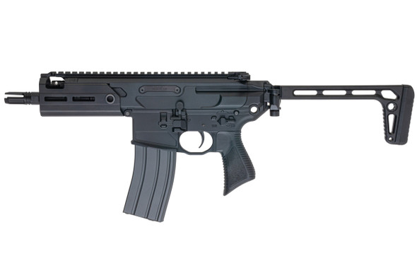 Salvo Precision MWS MCX Rattler .300BLK GBB Airsoft - 5.5 inch (No Marking) - Black (Stainless Steel Bolt)