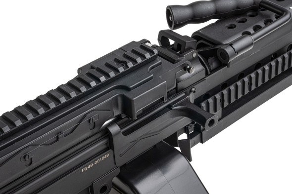Specna Arms SA-F249 Para (M249 Para) Flex Airsoft Machine Gun with GATE X-ASR