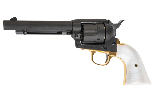 Marushin SAA 1st Gen.Late Artillery Gas Revolver (Brass Style Heavyweight, Pearl Grip)