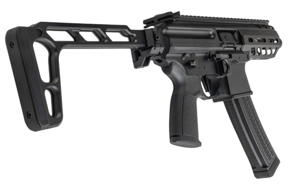 STRATOS X Airsoft MPX-K GBB Airsoft SMG with CNC stock - Black