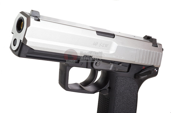 Tokyo Marui USP Full Size Silver Slide AEP Airsoft Pistol (Fixed Slide)