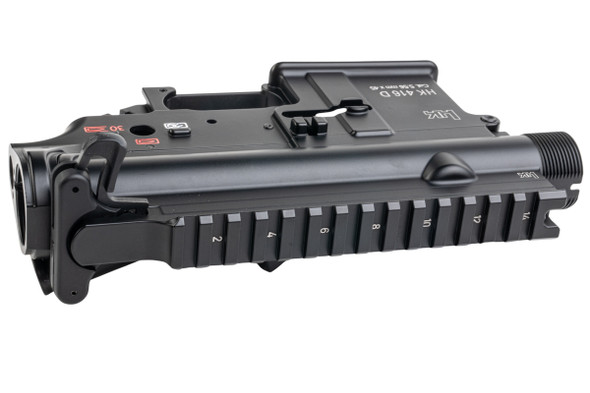 Umarex CGS Tokyo Marui MWS GBBR Receiver Set (HK416D) by CYMA - Black