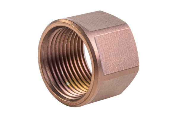 5KU Threaded Barrel Protector (Hexagon) - 14mm CCW (Brown)