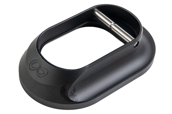 5KU Aluminum XL Infinity Magwell for Aluminum Grip Only - Matte Black