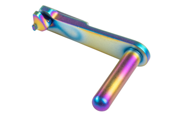 5KU Slide Stop (Stainless Steel) for Tokyo Marui Hi Capa GBB (Type 8) - Rainbow