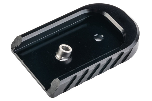 Revanchist Airsoft Tokyo Marui Model 17 V2 Magazine Base (Aluminum, Type A, Black)