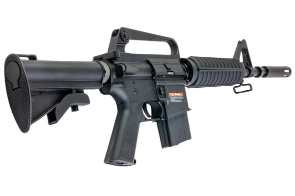 E&C COLT XM177E2 Airsoft AEG Rifle (EC325 QC 2.0 Gearbox) - Black (Licensed by Cybergun)