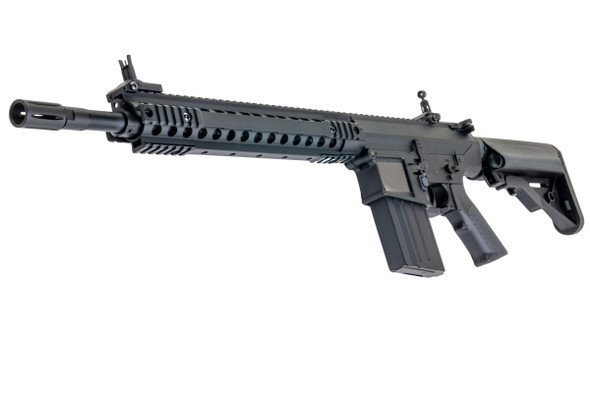 E&C KAC SR25 M110 DMR Airsoft AEG Rifle (EC910 QC 2.0 Gearbox) - Black