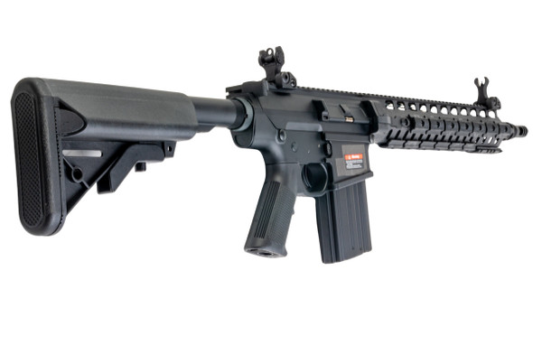 E&C LaRue SR25 OBR DMR Airsoft AEG Rifle (EC909 QC 2.0 Gearbox) - Black