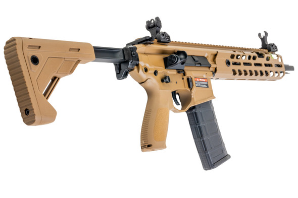 E&C MCX Virtus Airsoft AEG Rifle (10.5 inch) - FDE
