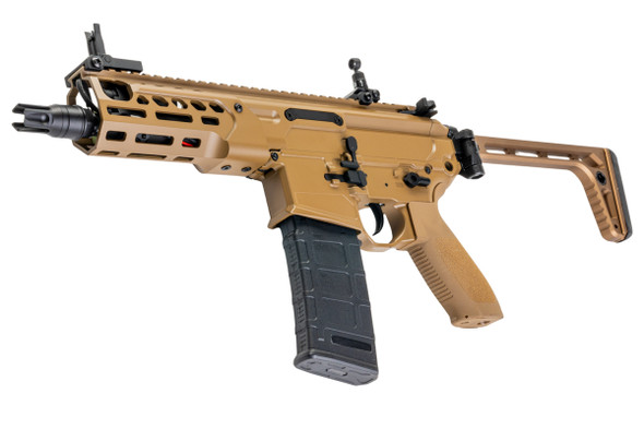 E&C MCX Rattler Airsoft AEG (5.6 inch) - FDE