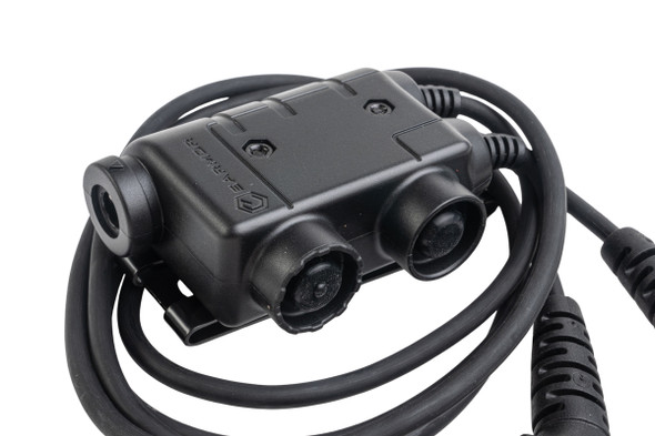 Earmor M56 Dual-Comm Push-to-Talk (U-174 Headset Connector) (PD780 Plug)