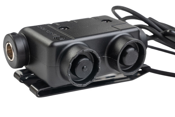 Earmor M56 Dual-Comm Push-to-Talk (Aviation Headset Connector) (MTP850 Plug)