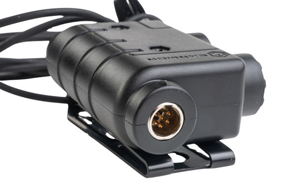 Earmor M56 Dual-Comm Push-to-Talk (Aviation Headset Connector) (MTP850 Plug)