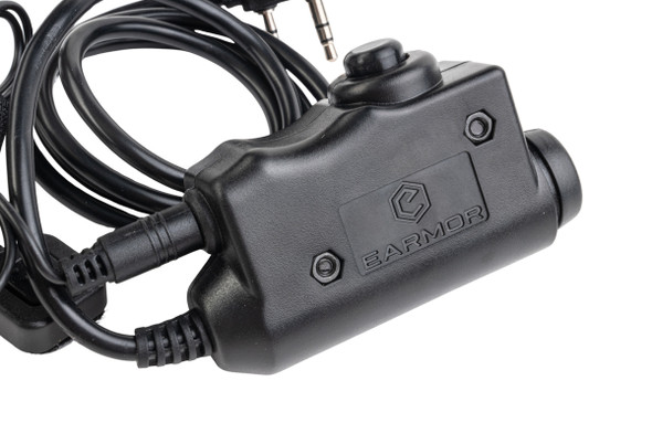 Earmor M52 Push-to-Talk w/ Thumb Button (TP-120) (Kenwood Plug)