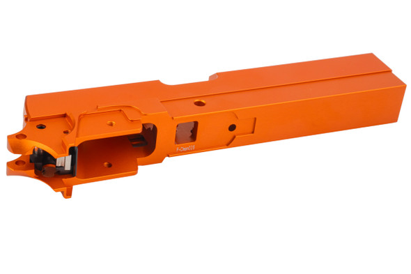 Dr. Black Tokyo Marui Hi Capa 5.1 GBB Slide & Frame Kit (Type CLEAN, Aluminum, Orange)