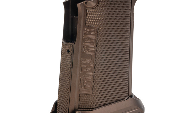 Dr. Black Tokyo Marui Hi Capa GBB Aluminum Grip (Type B, Tan)