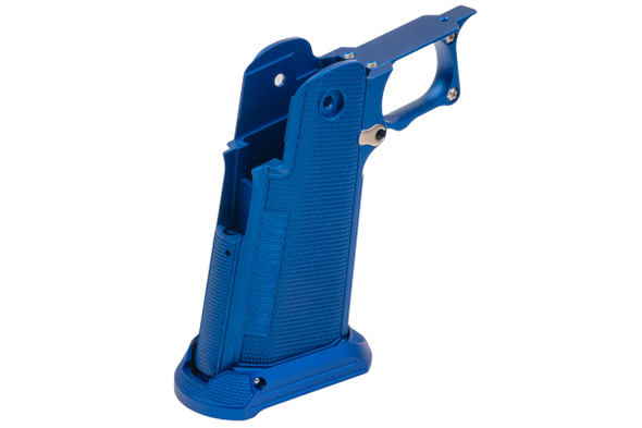 Dr. Black Tokyo Marui Hi Capa GBB Aluminum Grip (Type B, Blue)